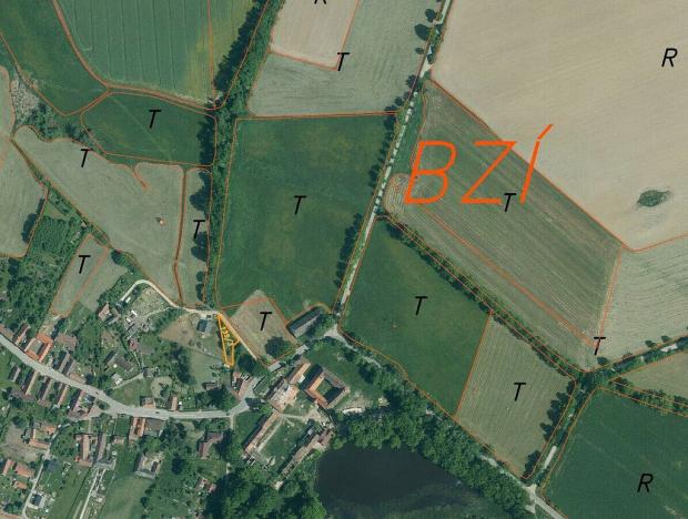 Prodej pozemku, Dolní Bukovsko - Bzí, 588 m2