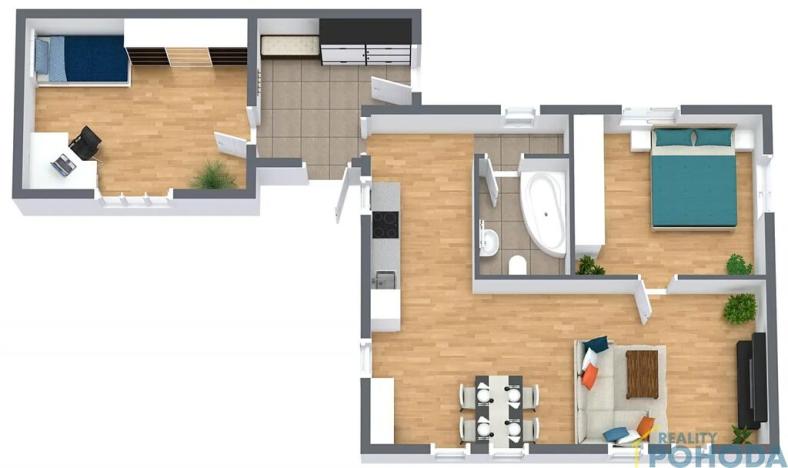 Prodej chaty, Zderaz, 65 m2