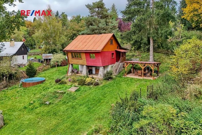 Prodej chaty, Stříbrná Skalice, osada Důle, 85 m2