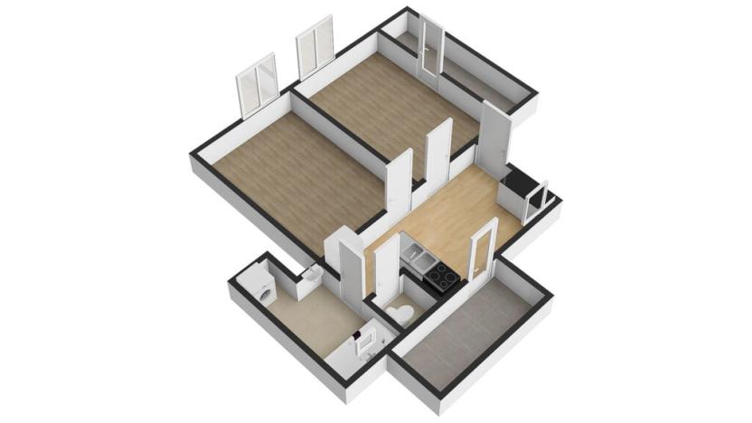 Pronájem bytu 2+1, Říčany, Legií, 54 m2