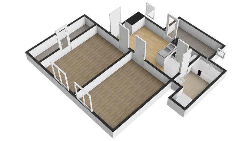 Pronájem bytu 2+1, Říčany, Legií, 54 m2