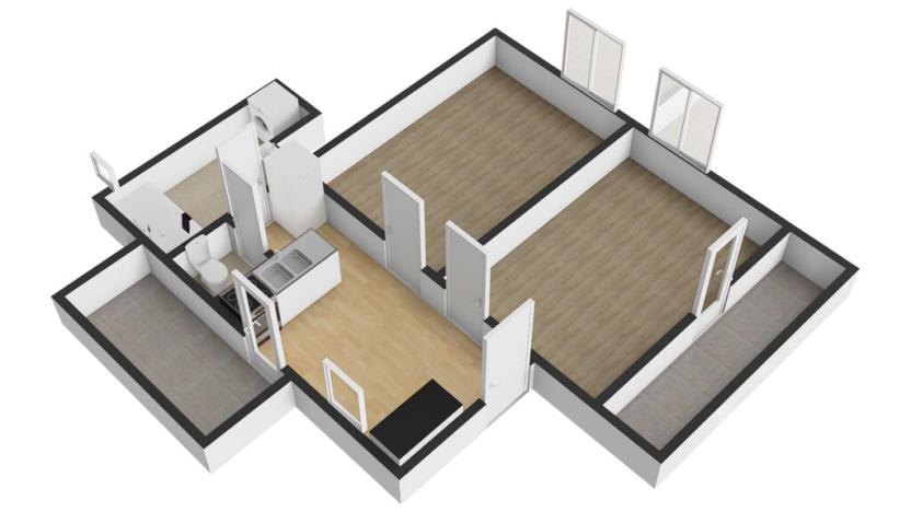 Pronájem bytu 2+1, Říčany, Legií, 54 m2