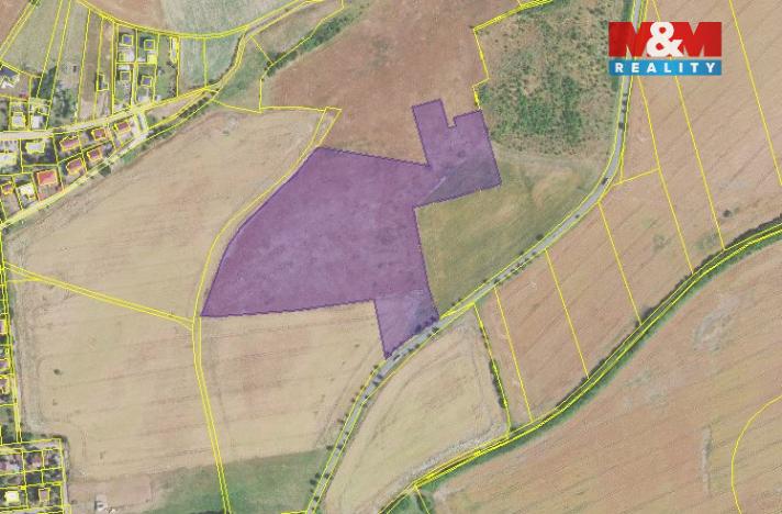 Prodej komerčního pozemku, Tachlovice, 37972 m2