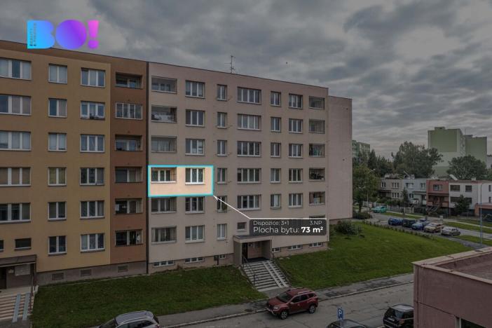 Prodej bytu 3+1, Ostrava, Bedrnova, 70 m2