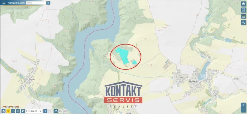 Prodej lesa, Jickovice, 32955 m2