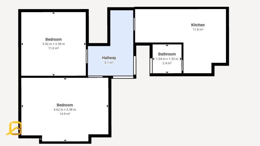 Prodej bytu 2+1, Staré Město, Za Radnicí, 55 m2