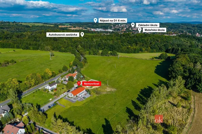 Prodej rodinného domu, Kamenice - Všedobrovice, Vnitřní, 298 m2