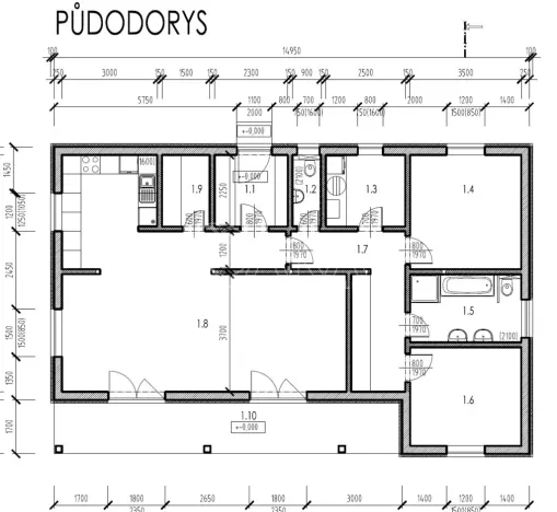 Prodej rodinného domu, Obříství, 107 m2