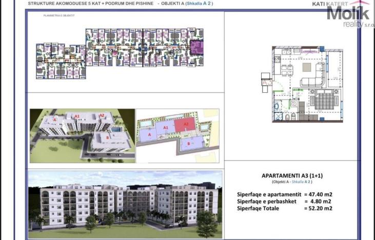 Prodej bytu 2+kk, Golem, 53 m2
