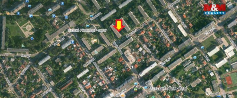 Prodej bytu 2+1, Hradec Králové - Slezské Předměstí, Markovická, 59 m2