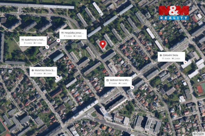 Prodej bytu 2+1, Hradec Králové - Slezské Předměstí, Markovická, 59 m2