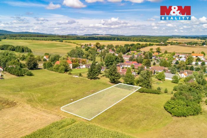 Prodej pozemku pro bydlení, Albrechtice nad Vltavou - Údraž, 2696 m2