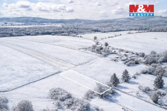 Prodej pozemku pro bydlení, Albrechtice nad Vltavou - Údraž, 2696 m2