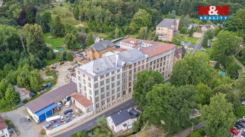 Pronájem výrobních prostor, Krásná Lípa, Bezručova, 5000 m2