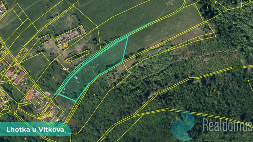 Prodej podílu 1/4 louky, Vítkov, 2776 m2