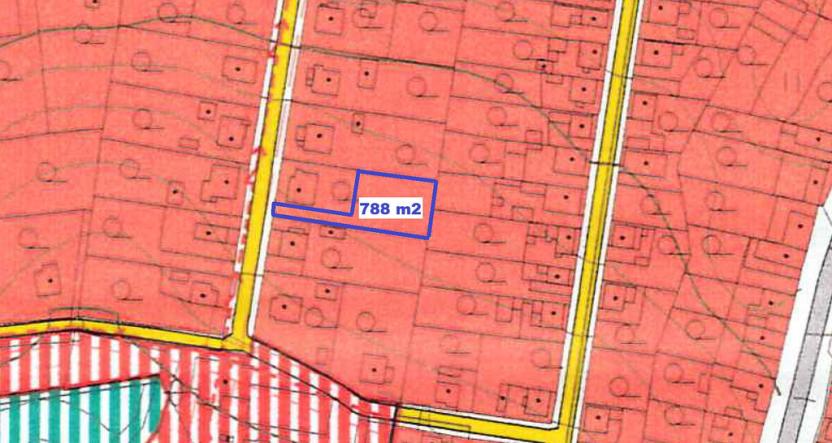 Prodej pozemku, Krušovice, Pod Česačkou, 788 m2