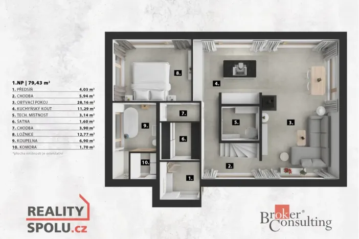 Prodej rodinného domu, Kryštofovo Údolí, 121 m2