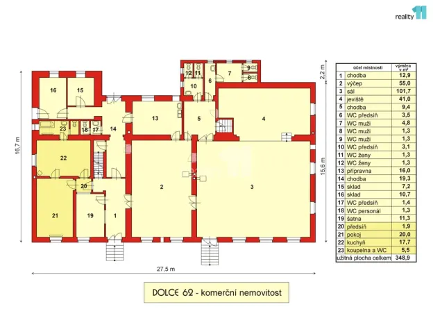 Prodej komerční nemovitosti, Dolce, 471 m2