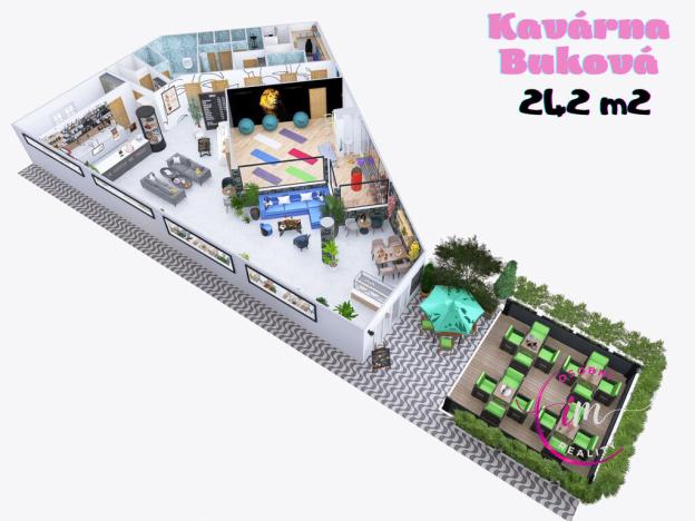 Prodej obchodního prostoru, Jihlava - Horní Kosov, Buková, 242 m2