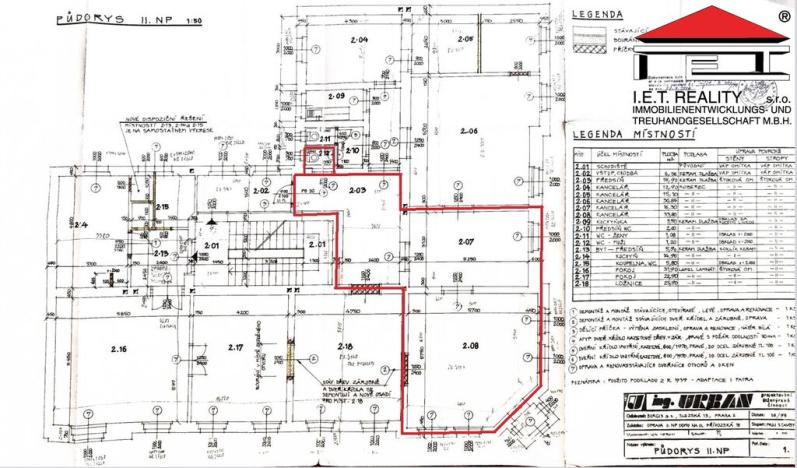 Pronájem kanceláře, Ostrava, Přívozská, 34 m2