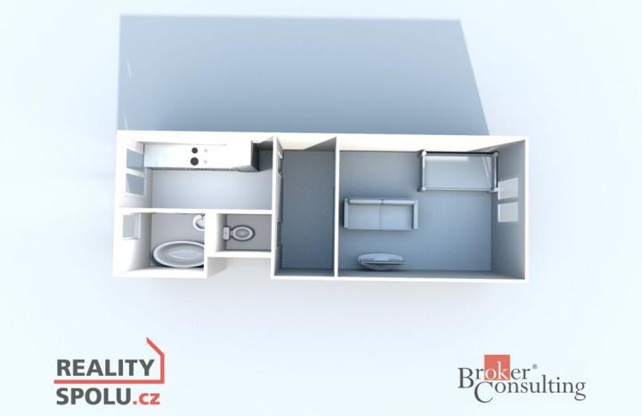 Prodej bytu 1+1, Opava - Město, Solná, 33 m2