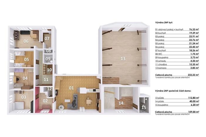 Prodej rodinného domu, Horní Cerekev, 460 m2