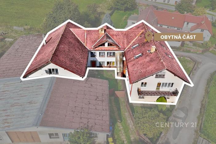 Prodej rodinného domu, Horní Cerekev, 460 m2