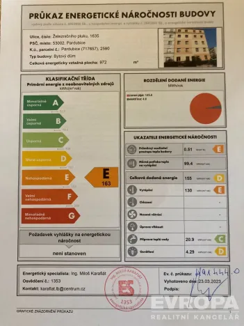 Prodej bytu 3+kk, Pardubice - Zelené Předměstí, Železničního pluku, 70 m2