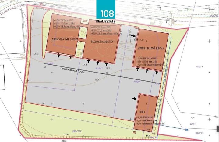 Prodej komerčního pozemku, Říčany, 8000 m2