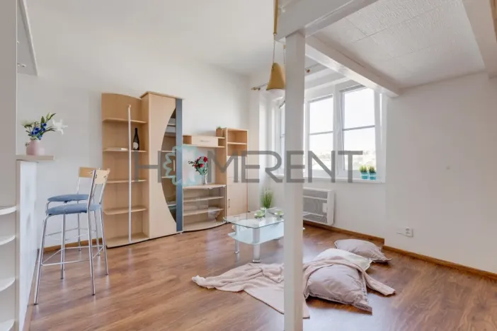 Pronájem bytu 1+kk, Praha - Nusle, Bartoškova, 30 m2