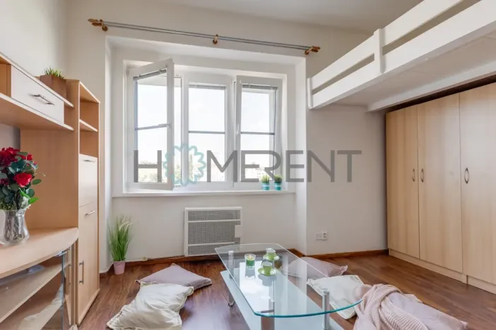 Pronájem bytu 1+kk, Praha - Nusle, Bartoškova, 30 m2