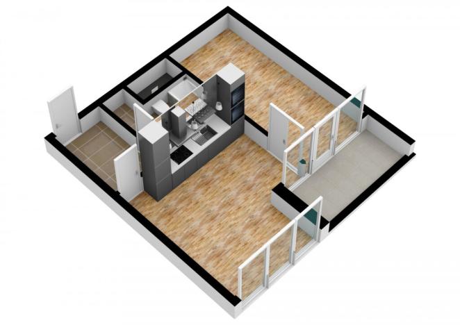 Pronájem bytu 2+kk, Praha - Karlín, Breitfeldova, 46 m2
