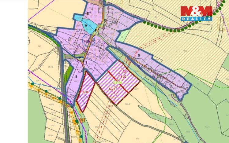 Prodej pozemku pro bydlení, Čížová - Borečnice, 605 m2
