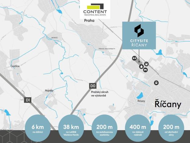 Pronájem obchodního prostoru, Říčany, Technická, 500 m2