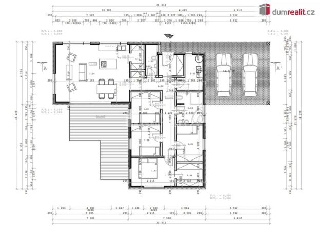 Pronájem rodinného domu, Vizovice - Chrastěšov, 149 m2