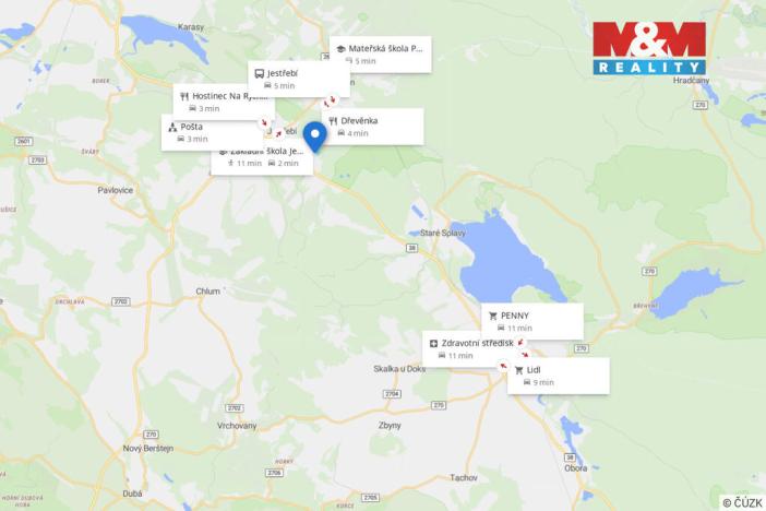 Prodej louky, Jestřebí, 14822 m2