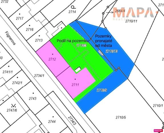 Prodej bytu 2+1, Chomutov, Fügnerova, 65 m2