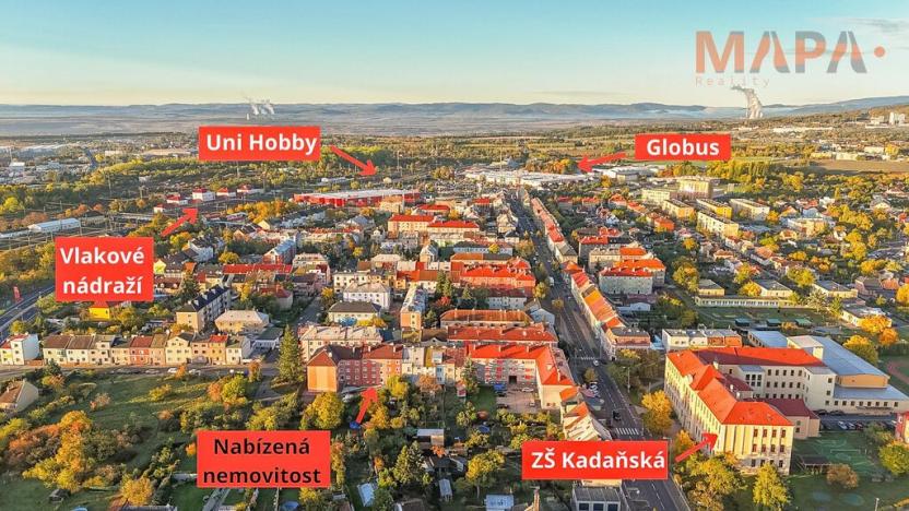 Prodej bytu 2+1, Chomutov, Fügnerova, 65 m2