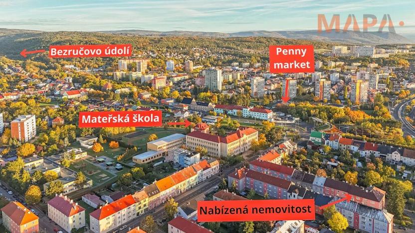 Prodej bytu 2+1, Chomutov, Fügnerova, 65 m2