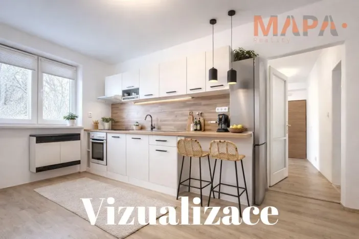 Prodej bytu 2+1, Chomutov, Fügnerova, 65 m2