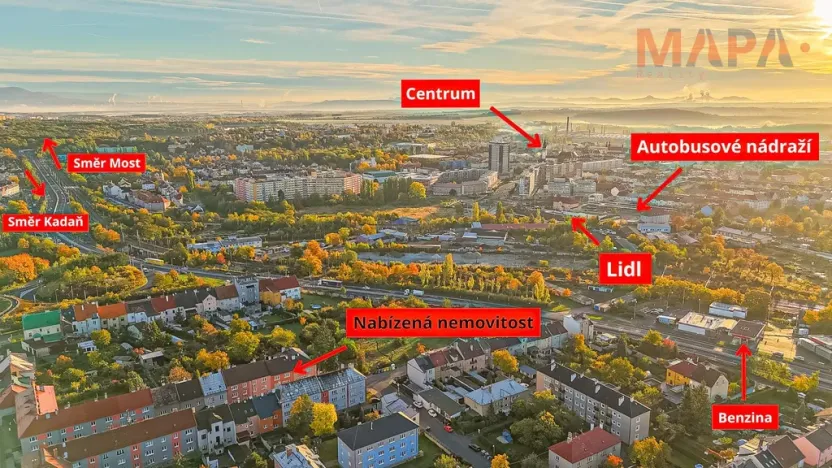 Prodej bytu 2+1, Chomutov, Fügnerova, 65 m2