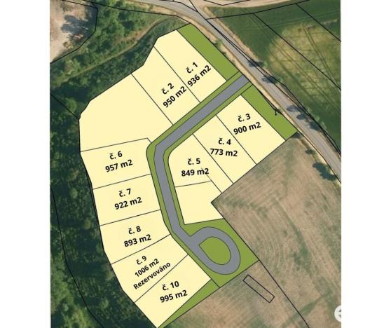 Prodej pozemku pro bydlení, Čistá, 773 m2