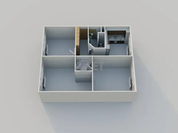 Prodej bytu 3+1, Karviná - Hranice, Divišova, 76 m2