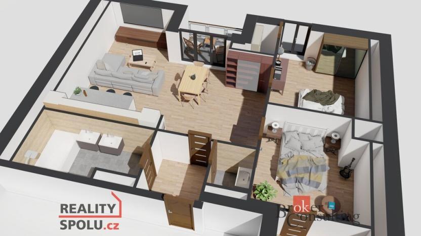 Prodej bytu 3+kk, Ostrava - Michálkovice, Československé armády, 97 m2