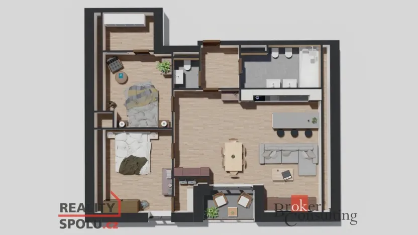 Prodej bytu 3+kk, Ostrava - Michálkovice, Československé armády, 97 m2