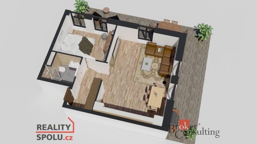 Prodej bytu 2+kk, Ostrava - Michálkovice, Československé armády, 54 m2