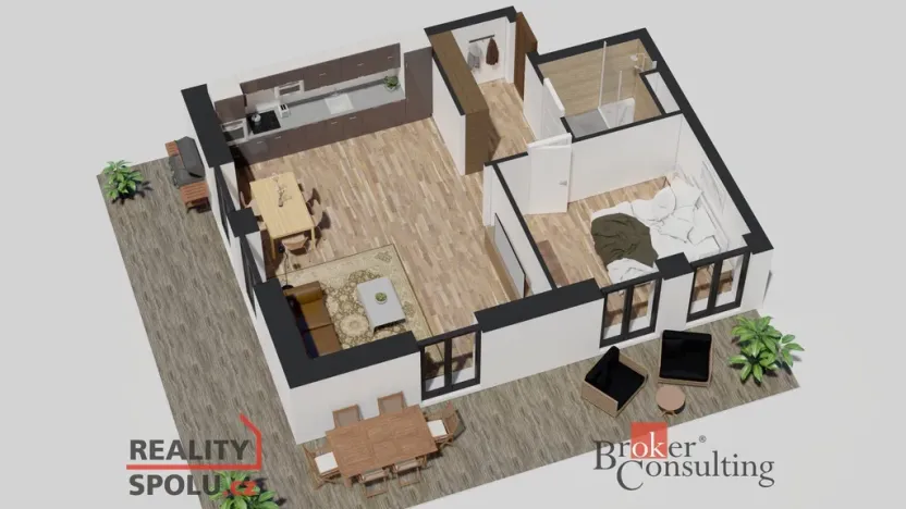 Prodej bytu 2+kk, Ostrava - Michálkovice, Československé armády, 54 m2