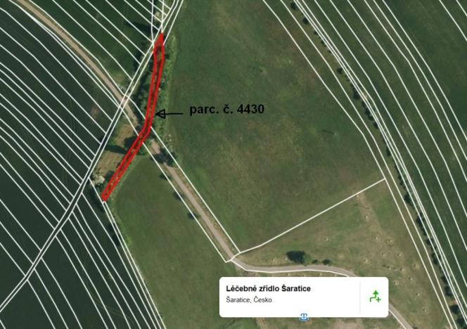 Dražba pozemku, Šaratice, 6562 m2