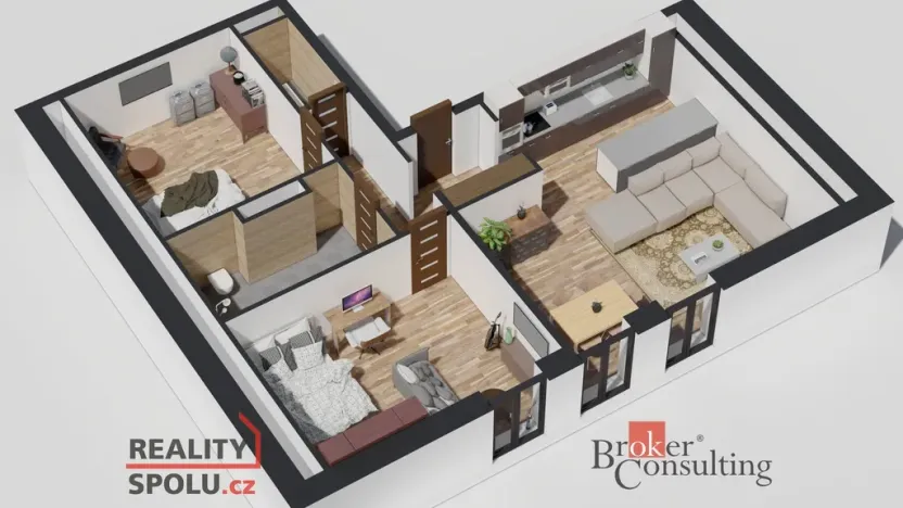 Prodej bytu 3+kk, Ostrava - Michálkovice, Československé armády, 87 m2