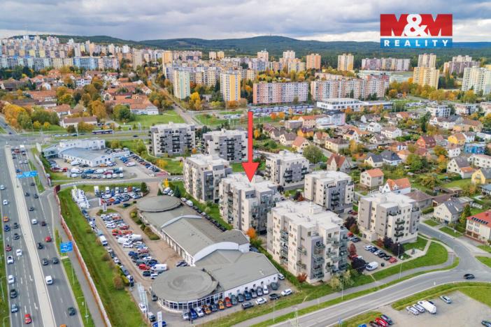 Pronájem bytu 2+kk, Plzeň - Bolevec, U Velkého rybníka, 50 m2